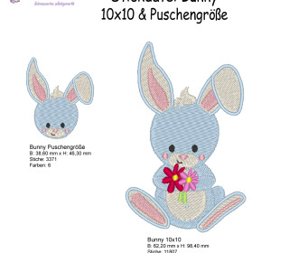 Stick Datei - Bunny 10x10